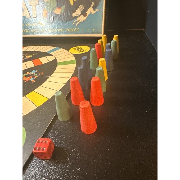 Vintage 1938 Whitman Cap the Hat Board Game - Picture 5 of 10